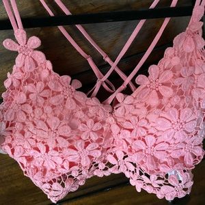 NWOT Coral Bralette